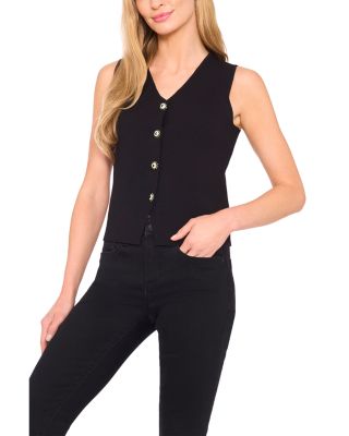 Jewel Button Vest