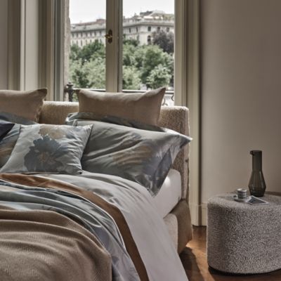 Flower Jacquard Decorative Pillow, 20&amp;quot; x 20&amp;quot; - Exclusive