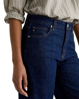 Saige Mid Rise Wide Leg Jeans in Symmetry