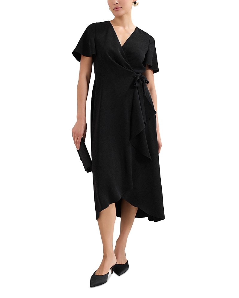 Phase Eight Julissa Wrap Dress In Black