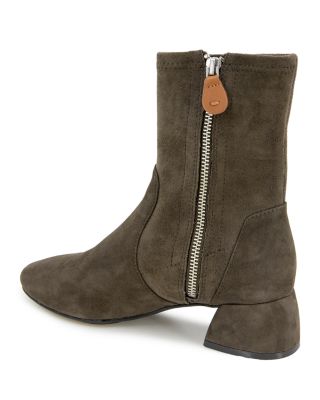 Women's Emily Zip Mid Heel Boots