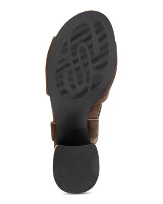 Women's Mela Brown Suede Sandals