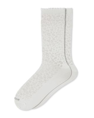 Textured Animal Crew Socks