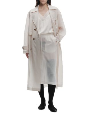 Saint Art Osman Sheer Oversized Trench | Bloomingdale's