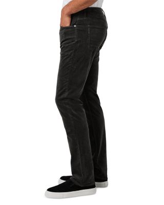 Federal Slim Straight Leg Corduroy Jeans in Dark Iron