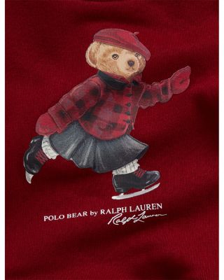 Girls' Polo Bear Fleece Sweatshirt & Pant Set - Baby