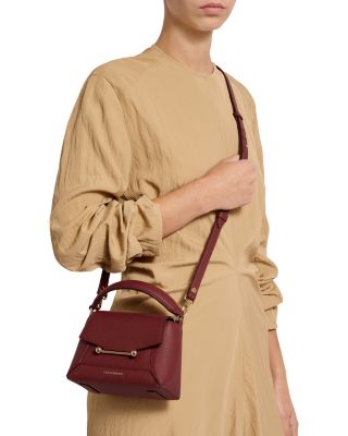 Mosaic Nano Leather Top Handle Bag