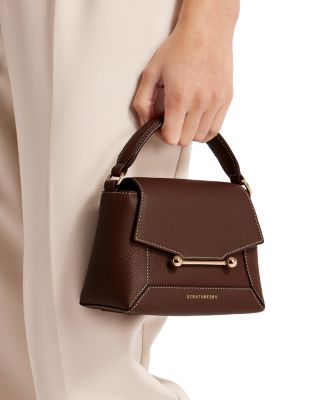 Mosaic Nano Leather Top Handle Bag