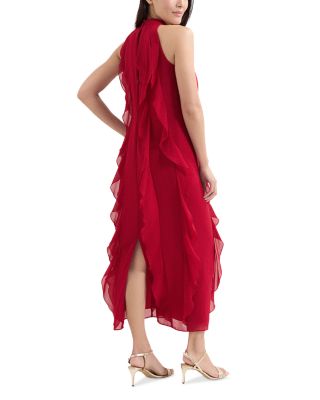 Helena Ruffle Maxi Dress