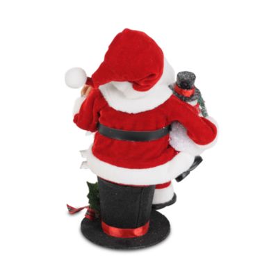 Snowman Santa Figurine