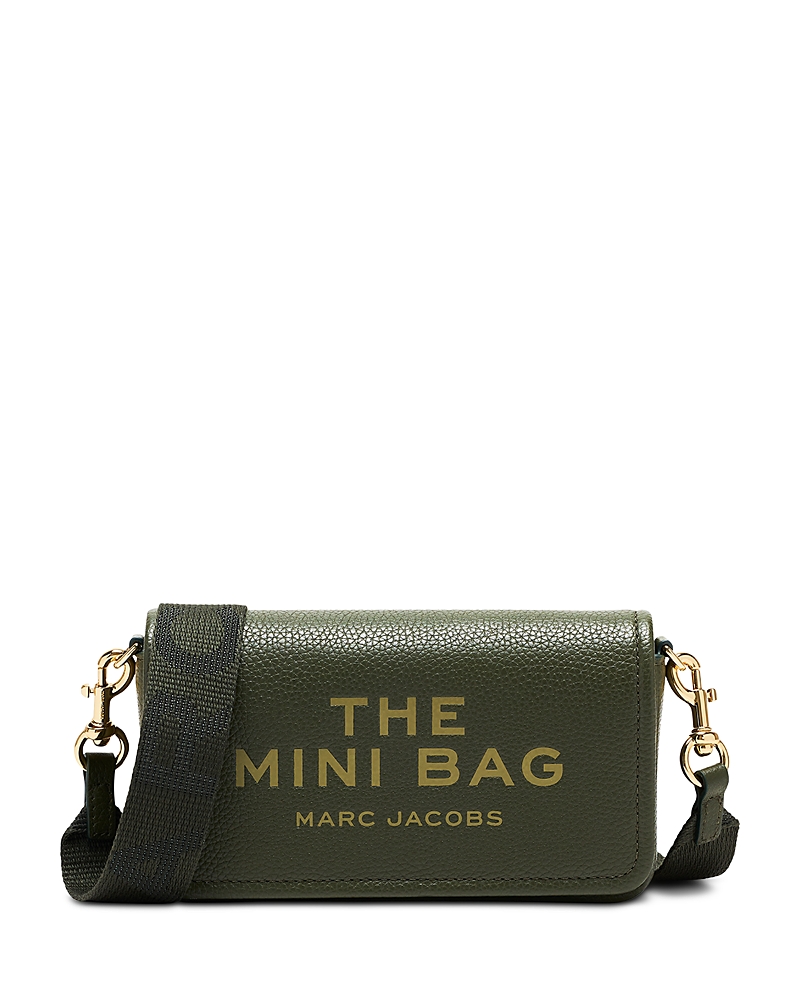 Marc Jacobs The Mini Bag Leather Crossbody In Green