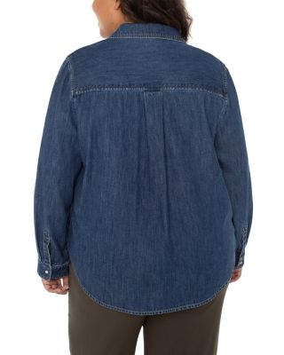 Long Sleeve Button Front Shirt