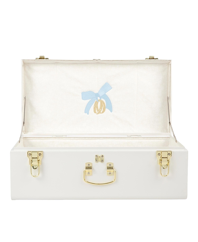 Petite Keep Rings & Ribbon Petite Bridal Trunk In White