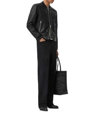 Xavier Pebbled Leather Jacket