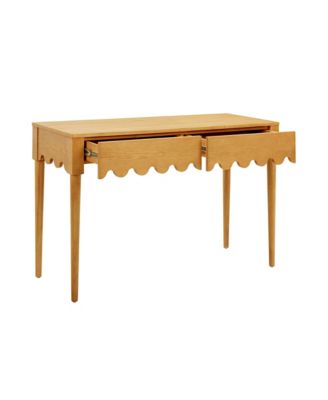  Oodle Ash 2-Drawer Desk in Natural