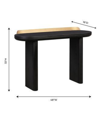 Braden Desk/Console Table in Black
