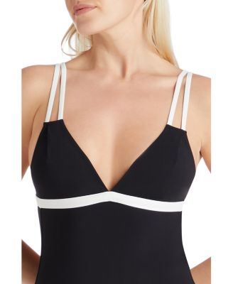  Aruba Double Strap One-Piece Swimsuit