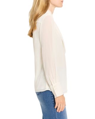 Falling Chiffon Long Sleeve Top