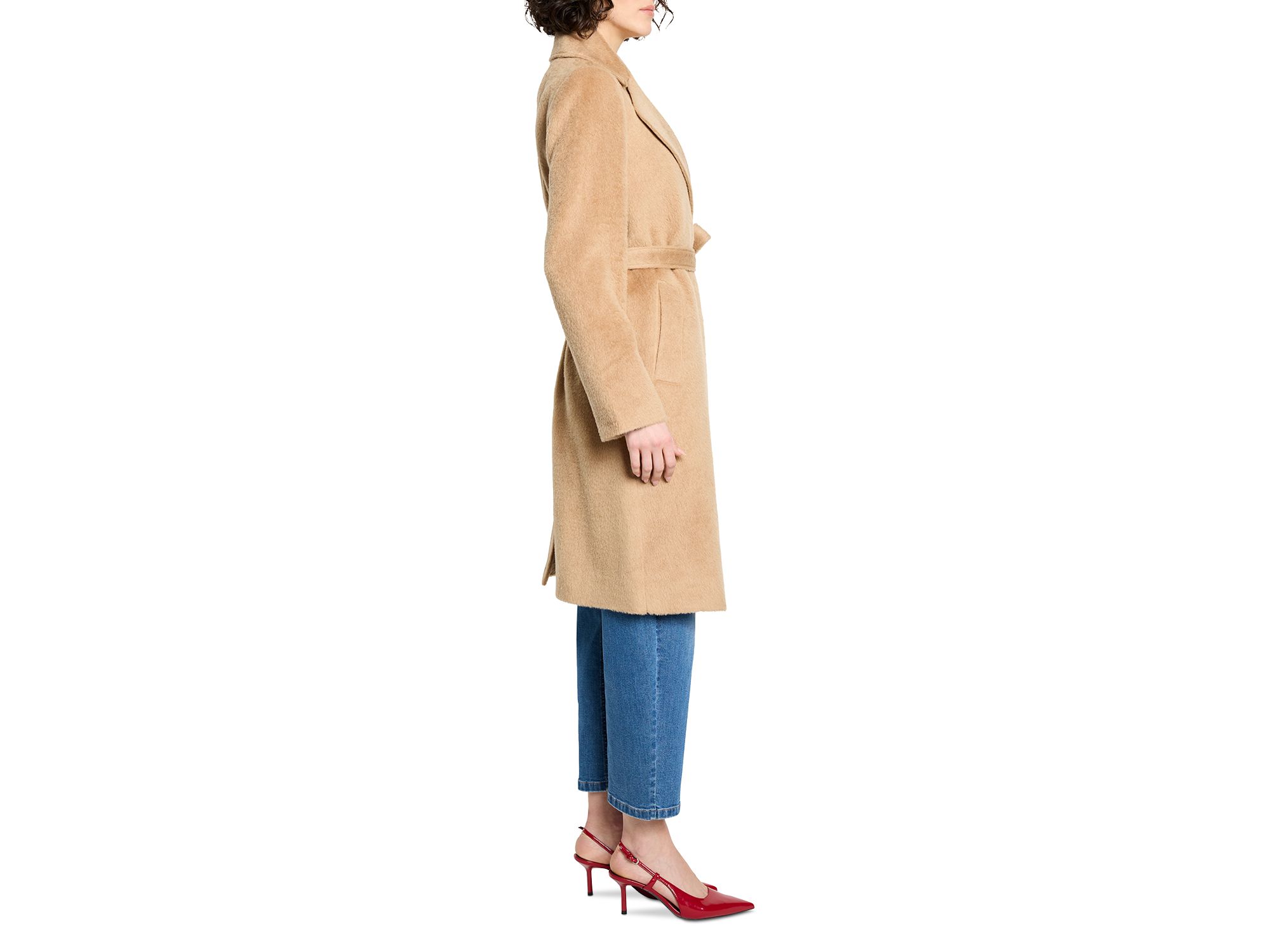 Belted Wrap Coat — Image 3