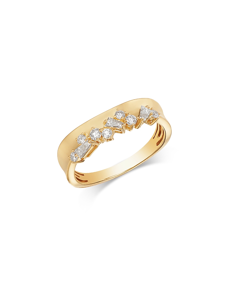 Bloomingdale's Fine Collection Diamond Scattered Band in 14K Yellow Gold, 0.4 tcw