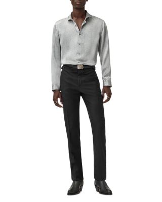 Orchard Button Front Silk Shirt