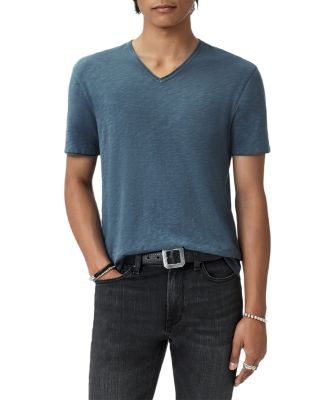 Miles V Neck Slub Tee
