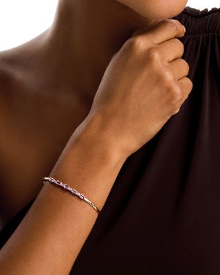 ink Sapphire & Diamond Bracelet in 14K Yellow Gold