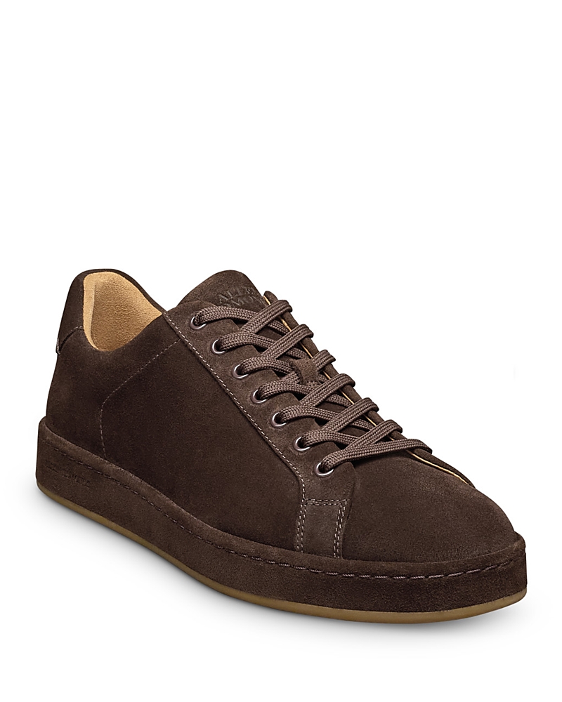 Allen Edmonds Men's Barnes Low Top Leather Sneakers In Brown