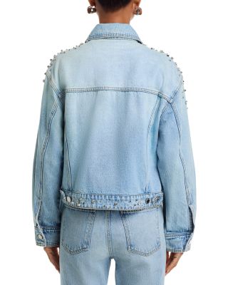 Diamonds In The Sky Denim Trucker Jacket
