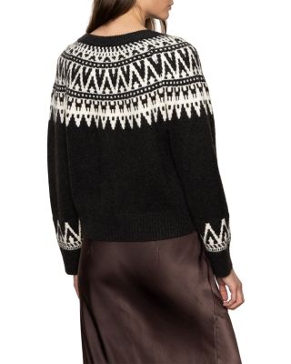 Fairisle Crewneck Cardigan