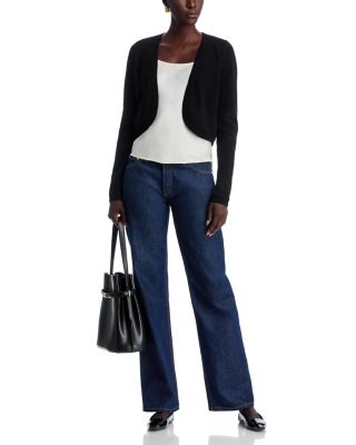 100% Cashmere Bolero Cardigan - Exclusive