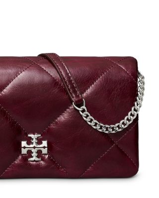 Kira Diamond Quilted Wallet On A Chain