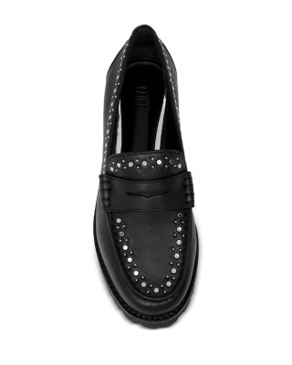 Women's Ellis Studded Leather Loafers