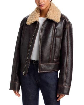 Stevie Faux Leather Jacket