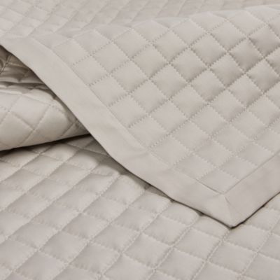 Vita Quilted Sateen Bedspread, King
