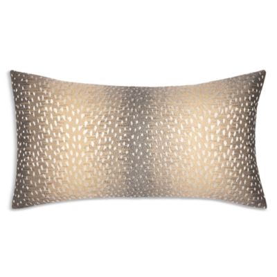 Antelope Embroidered Decorative Pillow, 14 x 26