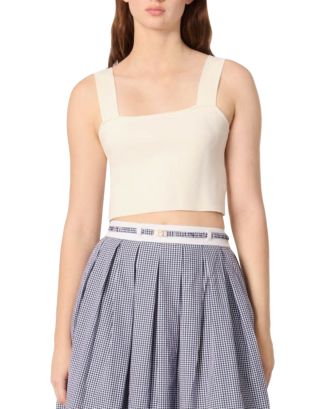 knit crop top