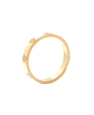 Love Wedding Band Ring 18K Gold