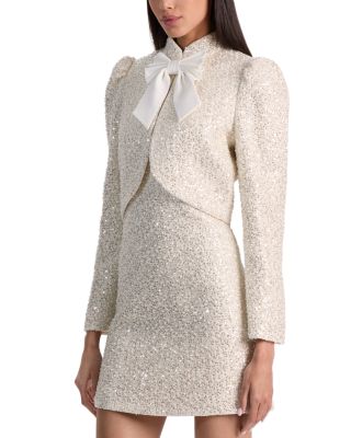 Ilaria Embellished Cropped Jacket