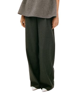 Wool Relaxed Soft Pants