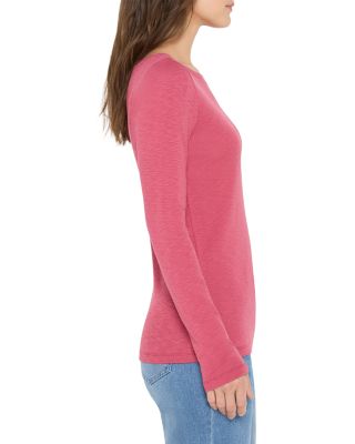 Long Sleeve Boat Neck Tee