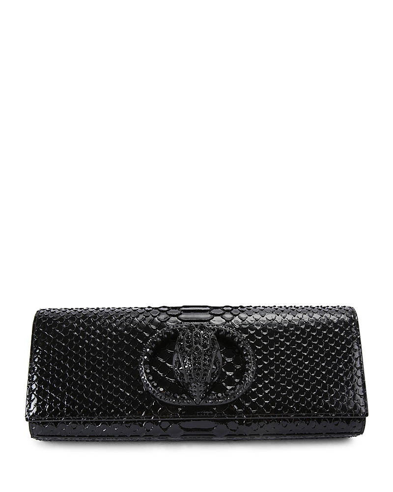 Kurt Geiger Chelsea Long Clutch Drench In Black