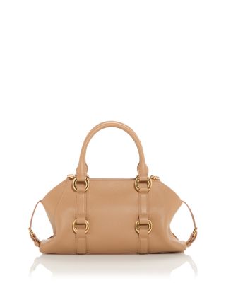 Farringdon Small Leather Top Handle Bag