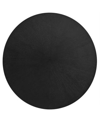  Crossroads Round Wood Coffee Table