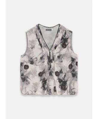  Women's Floral Print Sleeveless Top