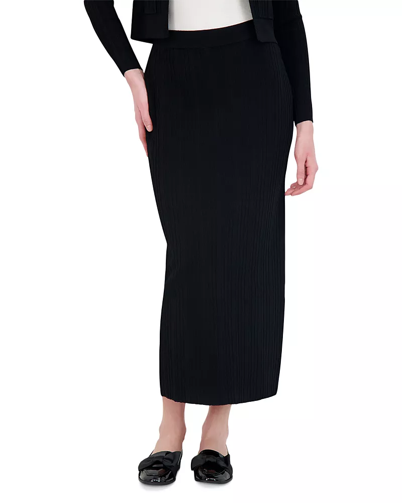 Point Straight Bodycon Skirt