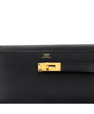 Medium Kelly Trifold Wallet Epsom