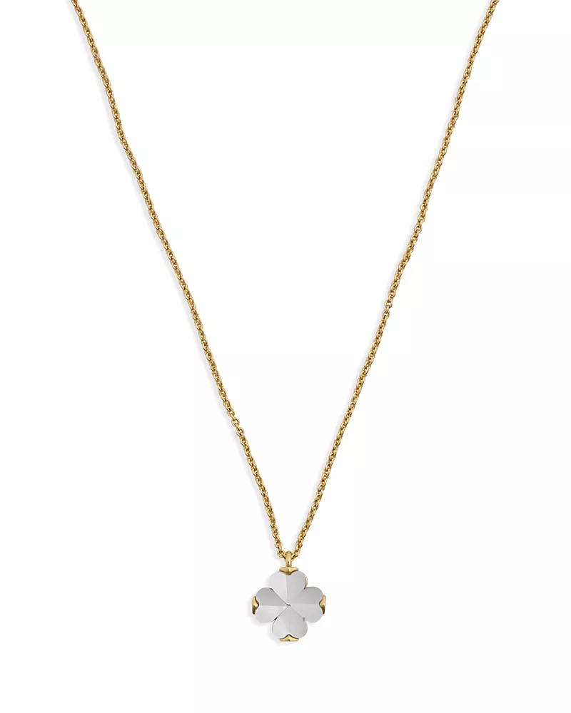 kate spade new york Spade Flower Mini Pendant, 15