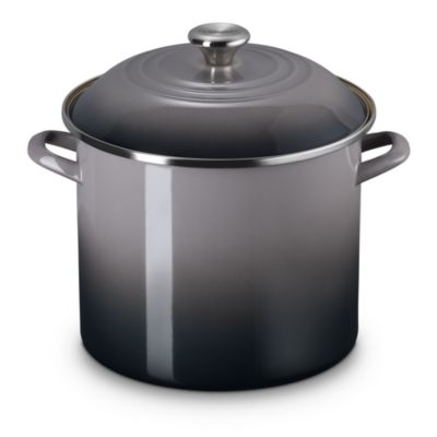 Enamel on Steel Classic Round Stockpot, 12 Qt.