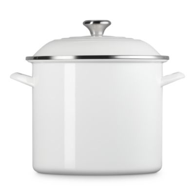 Enamel on Steel Classic Round Stockpot, 12 Qt.